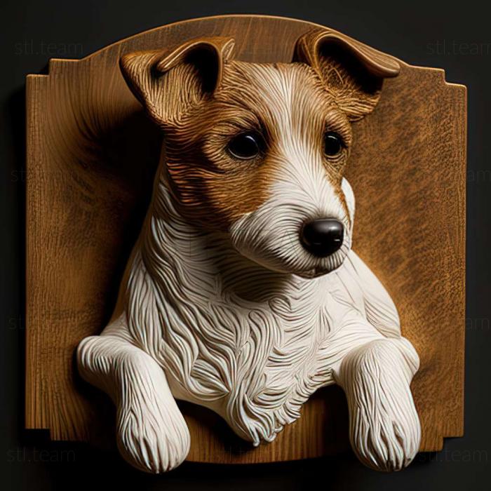 3D модель Собака джек рассел терьер (STL)